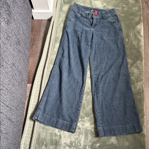 Jag Jeans Dark Blue Flare Leg Denim - Picture 7 of 7